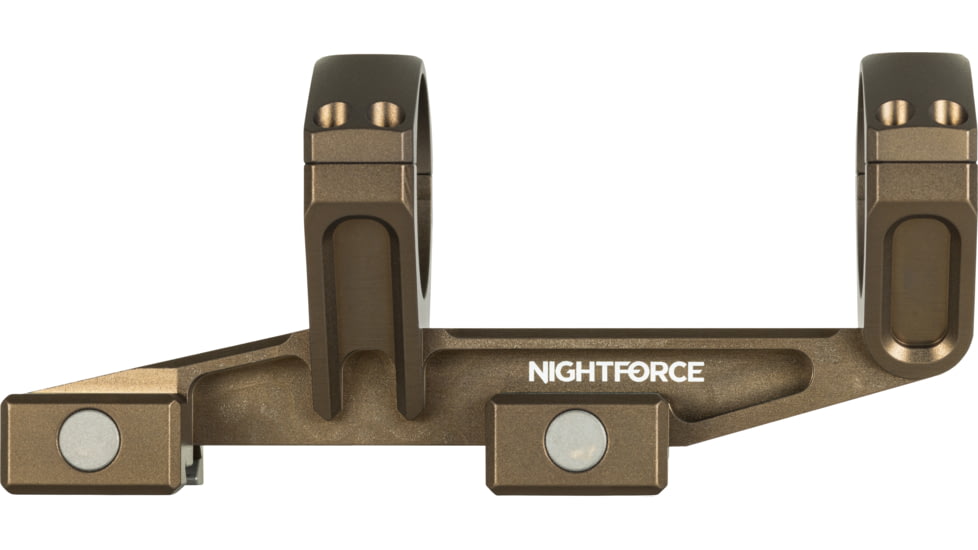 NightForce Ultramount Riflescope Mount, 34mm Tube, 1.54in, 20 MOA, Dark Earth, A683