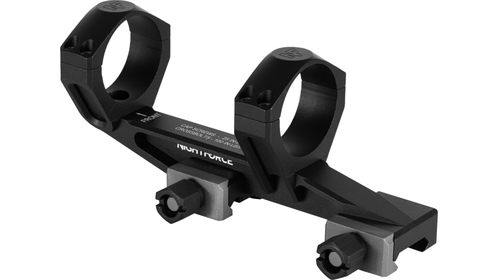 NightForce Ultramount Riflescope Mount, 34mm Tube, 1.54in, 0 MOA, Black, A700
