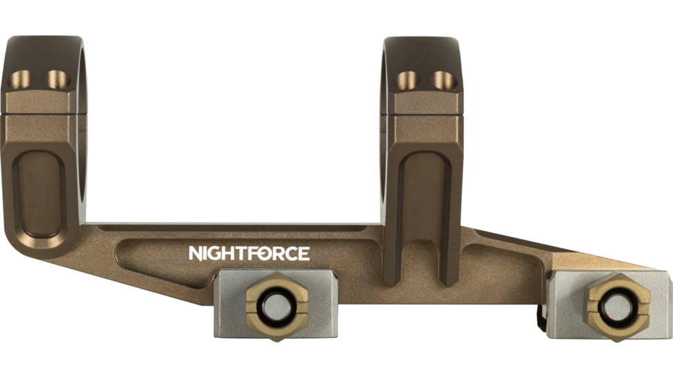NightForce Ultramount Riflescope Mount, 34mm Tube, 1.54in, 0 MOA, Dark Earth, A696