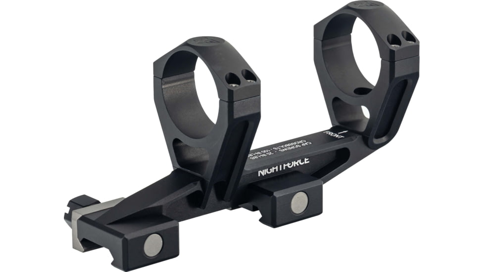 NightForce Ultramount Riflescope Mount, 34mm Tube, 1.93in, 0 MOA, Black, A698