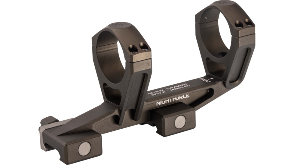 NightForce Ultramount Riflescope Mount, 34mm Tube, 1.93in, 0 MOA, Dark Earth, A685