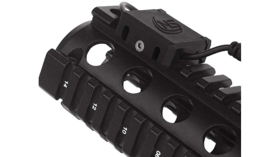 Nightstick 2 Picatinny Rail Wire Management Clamps, Black, NS-WM1