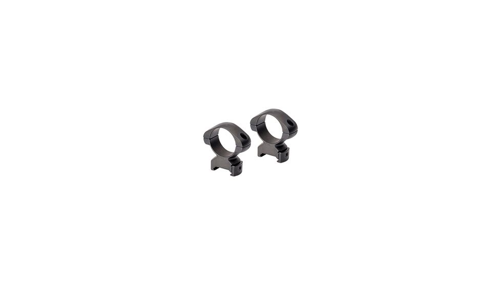 Nikko Stirling 30mm Steel Weaver Rings MEDIUM, Black, NSN N NSM30WM
