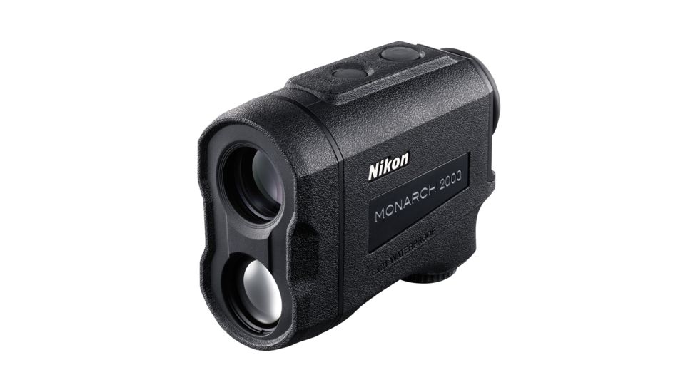 Nikon Monarch 2000 Laser Rangefinder, 6x21mm, 8-2000 yards, 1 x CR2 Lithium Battery, Black, 16661