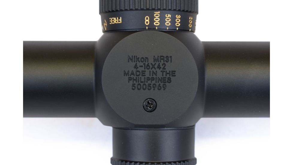 Nikon Monarch 3 4-16x42 Hunting Rifle Scope, 1in, NP Reticle, Black Matte, 6769