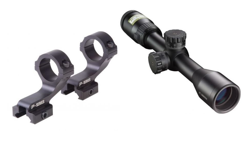 Nikon P-300 BLK Blackout Rifle Scope 2-7X32 SuperSub Reticle 6797 w/ Nikon P-Series Mount 835