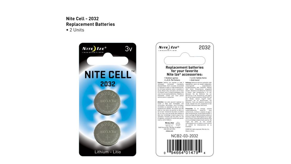Nite Ize Cell 2032 3V Lithium Batteries