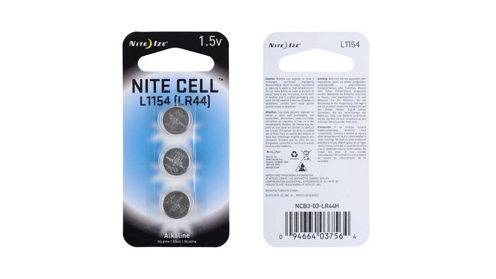 Nite Ize Nite Cell L1154 Battery 3pk NCB3-03-LR44H