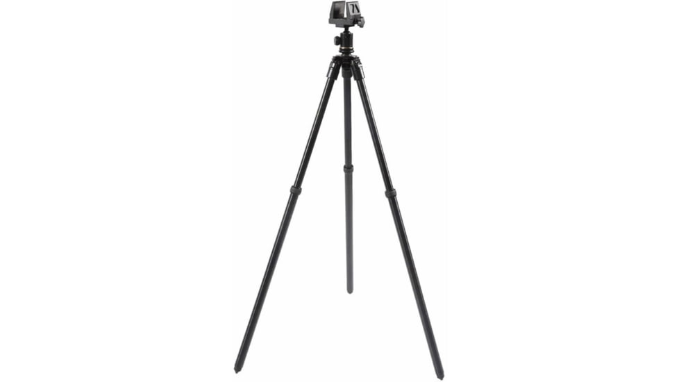 Ol'Man Steady Eddie Shooting Tripod, 8-65in Height Range, Black, OST-100-00
