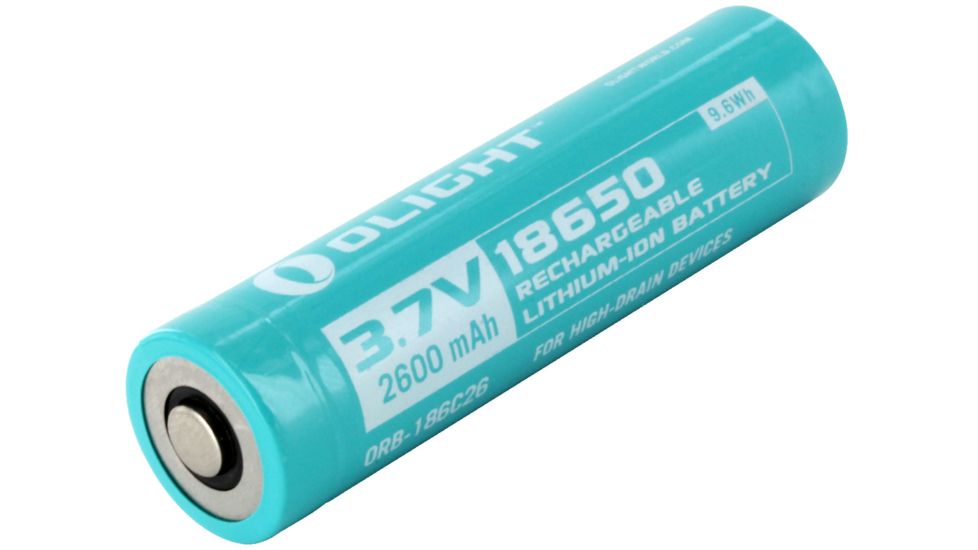 Olight 18650 Li-Ion Custom Battery for R20 Javelot, Blue, R20-18650