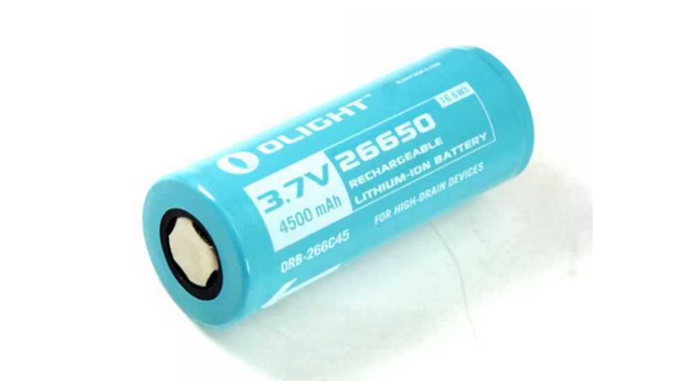 Olight 26650 Protected Lithium Ion Battery for R50 and R50 Pro, Blue, ORB-266C45