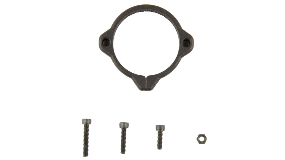 One Hundred Concepts ShockCollar, Accessory, Fits Surefire Turbo, HRT AWLS, Cloud Defense Rein 3.0, Matte Finish, Black, 32mm OHC-CLR-32mm