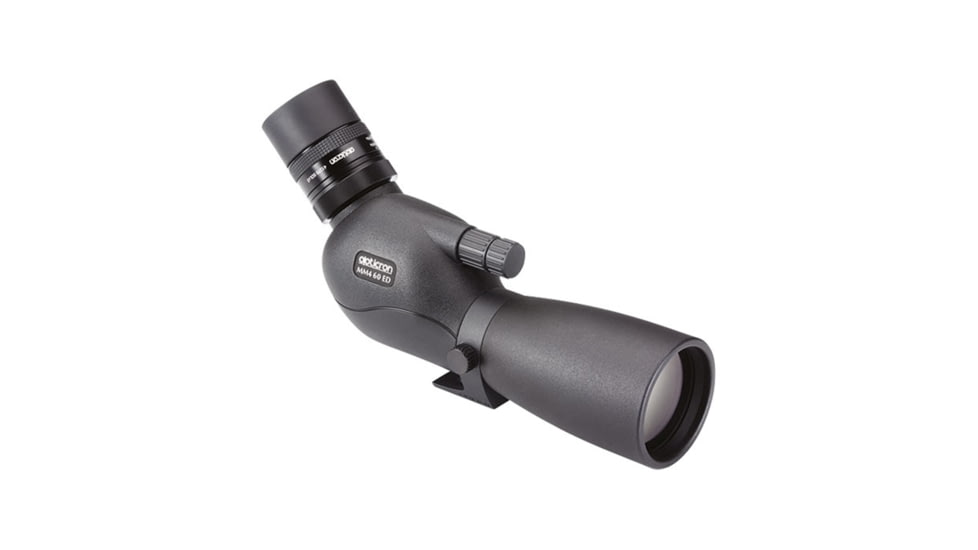 Opticron MM4 60 GA ED and SDLv3 15-45x Spotting Scope Kit Angled, Black, 41349