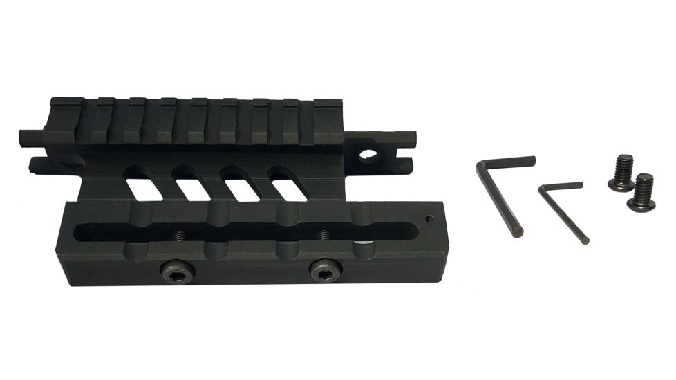 Osprey Global Ak Side Rail Scope Mount Aluminum 6061, Black AK-OSP-SSM