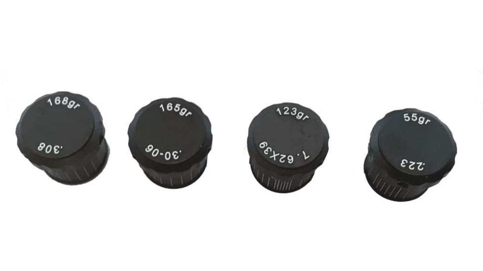 Osprey Global BDC Elevation Turrets For Tactical Riflescopes, 30-06, 165 Grain, Black, TA30-06BDC
