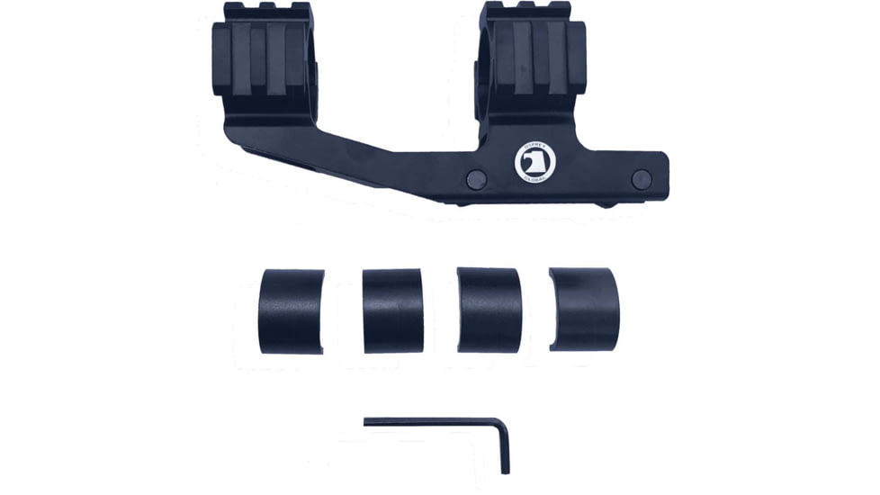 Osprey Global Cantilever One Piece Mount, Black, One Piece Mount