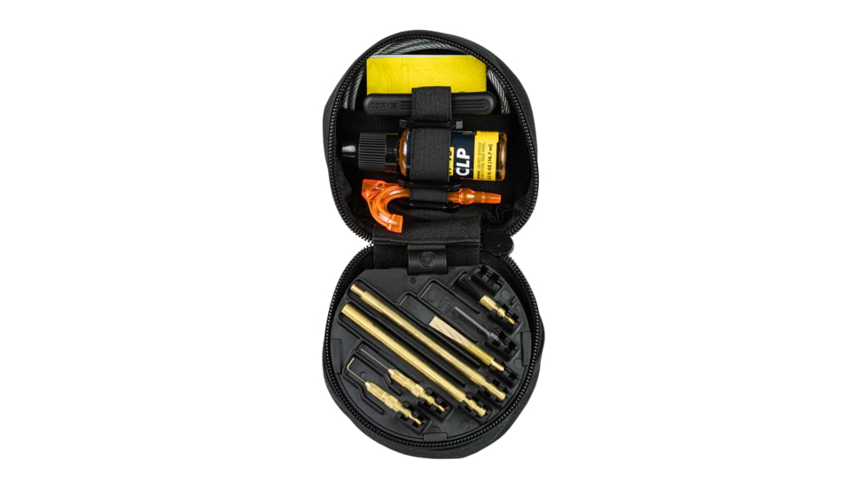 Otis Technology 6.5mm Rifle Cleaning Kit, Combo, .22cal, .38/.380/9MM, .40, .44, and .45 caliber pi, FG-6.5