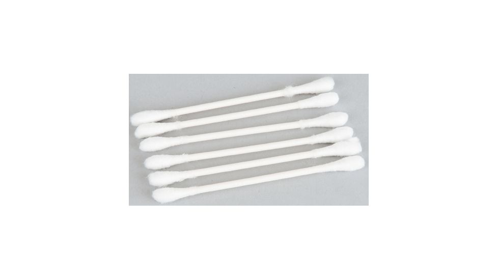 Otis Technology Cotton Swabs, 6 Pieces, White, Small, IP-240-B