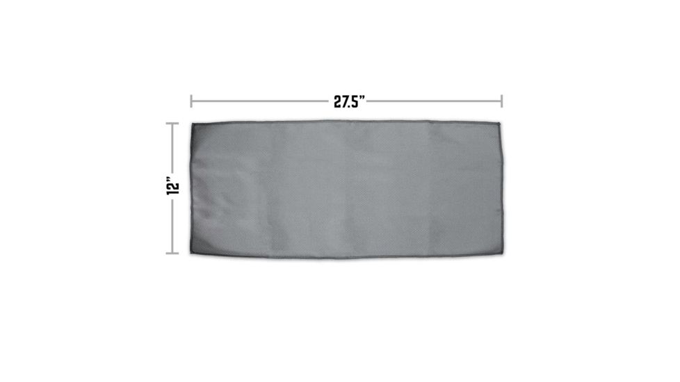 Otis Technology Microfiber Towel, 3 Pack, Grey, Small FG-3502-CG-3