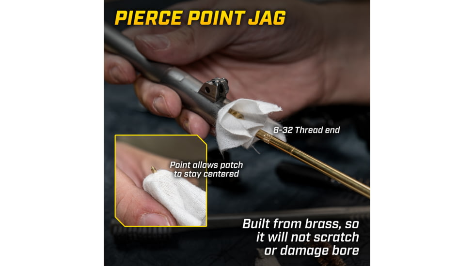 Otis Technology Pistol Cleaning Kit w/ Brass Rod