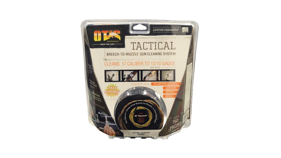 Otis Technology Tactical Cleaning System For .22/.270/.30/.38/.45 Caliber Rifles/Pistols 12/10 Gauge Shotguns Includes 5.56mm Ripcord