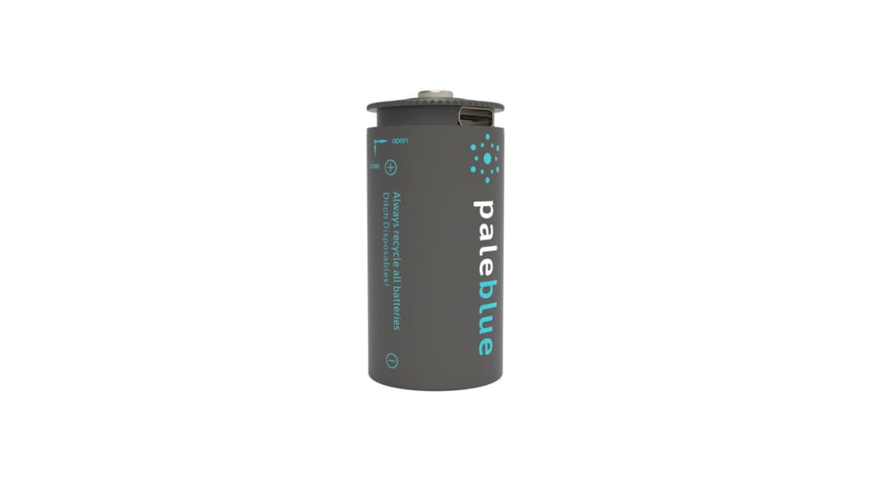 Pale Blue Earth Lithium Ion Rechargeable C Batteries, 2 Pack, PB-C-C