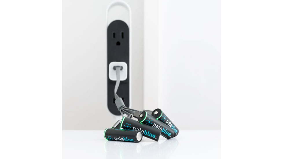 Pale Blue Earth Lithium Ion USB-C Rechargeable Battery, AA, PB-AA-C