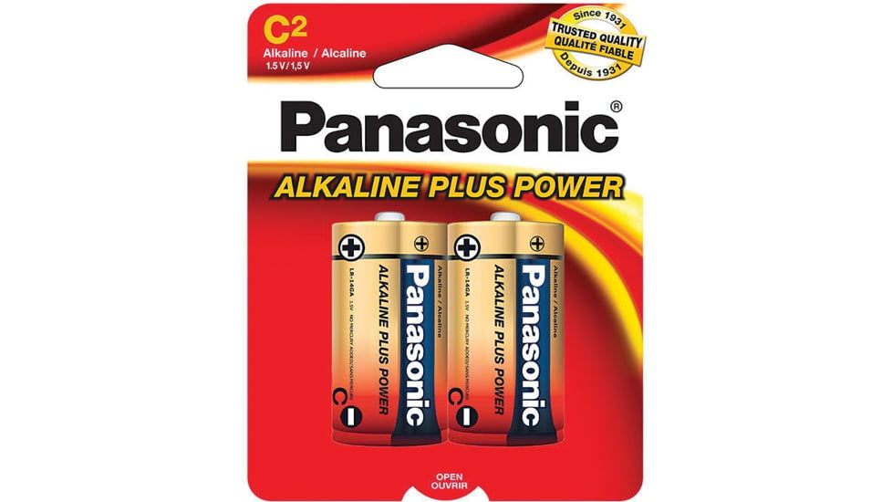 Panasonic Alkaline Plus Power Aa 2-pk AM-3PA/B2