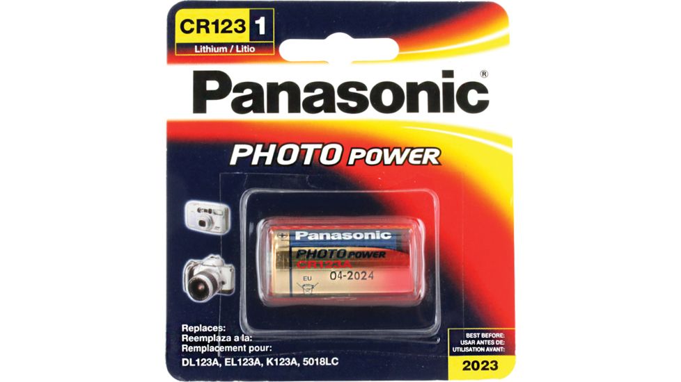 Panasonic Lithium Cr123a 1 Pack CR-123APA/1B