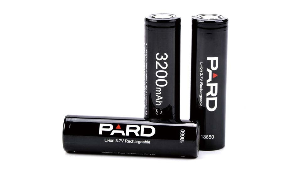 PARD Optics 18650 Replacement Battery, Black, 18650 battery