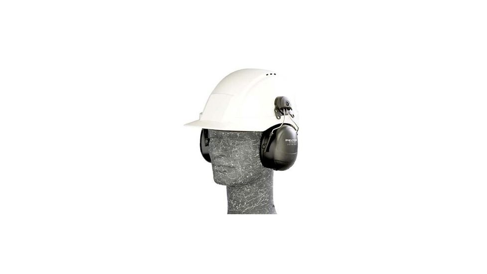 Peltor Listen-Only Headset Version with 3.5 mm Threaded Plug Hard Hat Mount HTM79P3E-CSA
