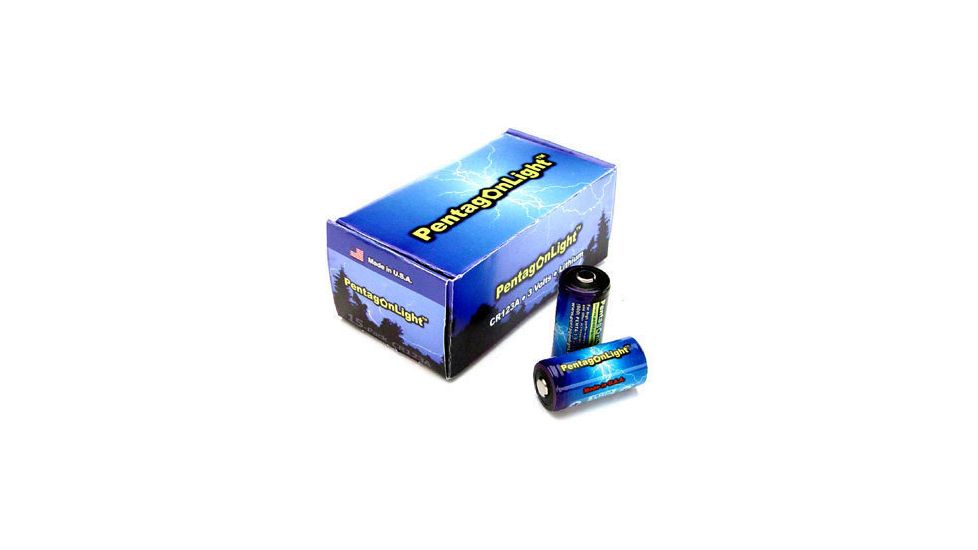 Pentagonlight 90-Pak CR-123A Lithium Battery P-LB90