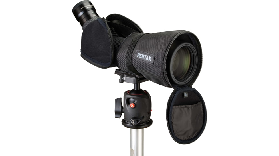 Pentax PF-85EDA 80mm Spotting Scope w/ Zoom Eyepiece, Black, One Size, 70971