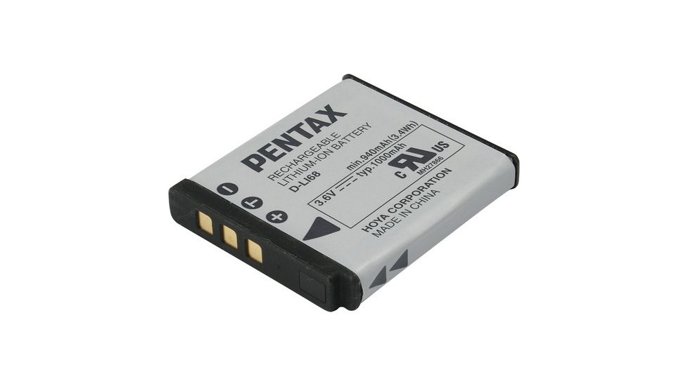 Pentax Rechargeable Li-Ion Battery D-LI68b Q 39063