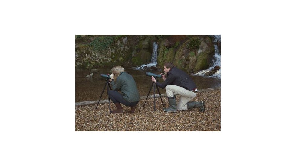 Praktica Highlander Angled Spotting Scope 20-60x60mm w/ Tripod, Green PRA119