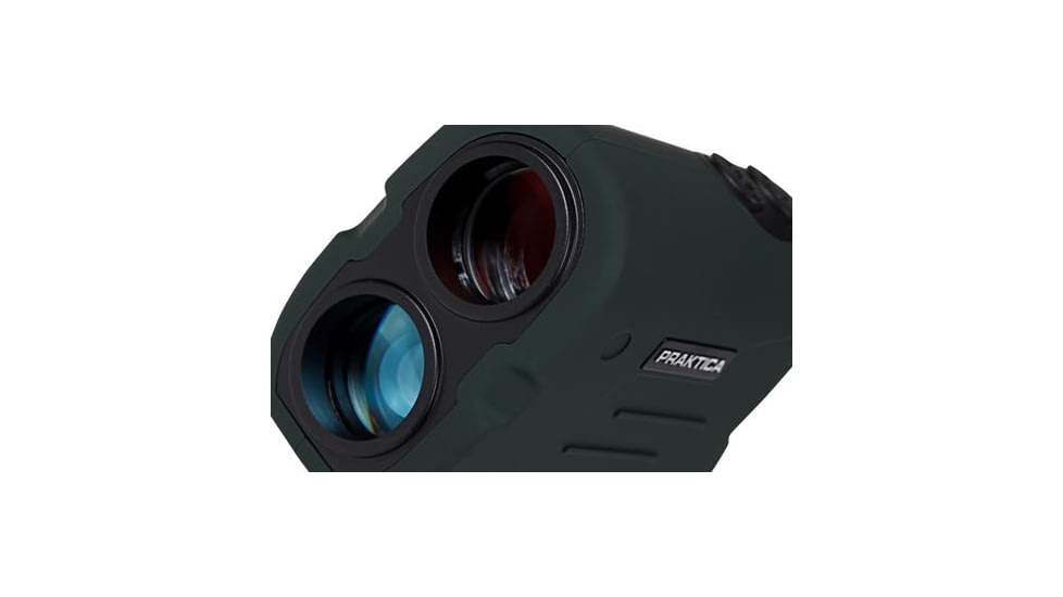 Praktica Laser Rangefinder, 7x Zoom, 600M Distance, Green, 105mm L x 42mm W x 75mm H, LRF-7G