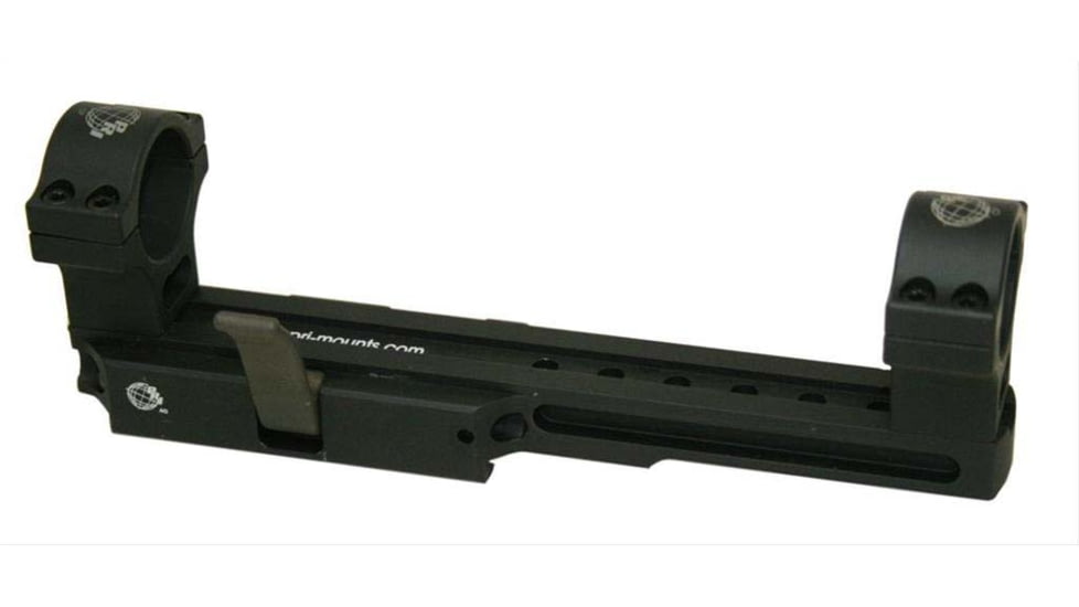 Precision Reflex Gator Grip Platform w/1in Low Rings, Black, 05-068-01L