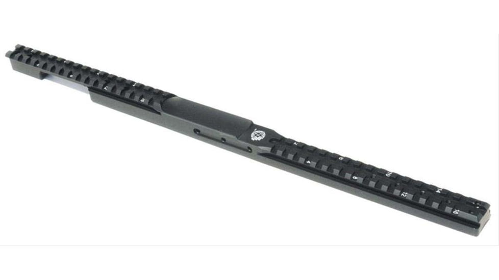 Precision Reflex Rem 700 SA Bar Night Vision Rail Step Down Extra Long, Black, 02-216-08XL