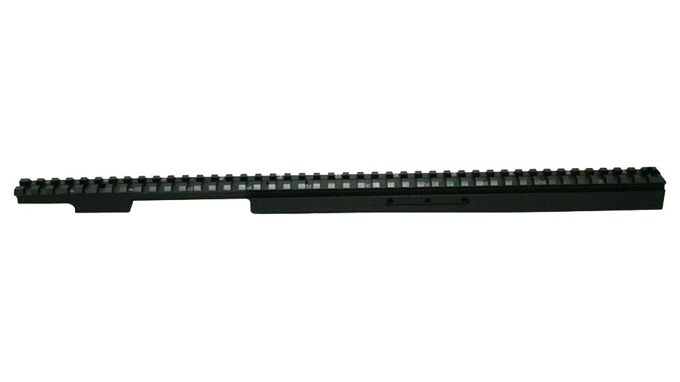 Precision Reflex Remington 700 L.A. 16in BAR Straight Railed night vision mount, Black, 02-217-11
