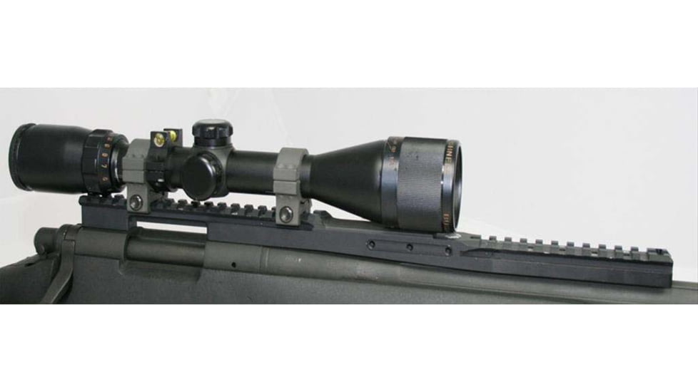 Precision Reflex Rem 700 SA Bar Night Vision Rail Step Down Extra Long, Black, 02-216-08XL