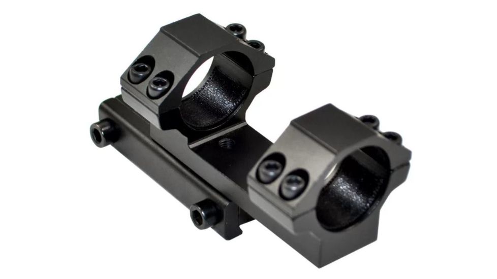 Sniper .22 Dovetail Scope Mount Integral Cantilever Rings, Black, AG-25EX38