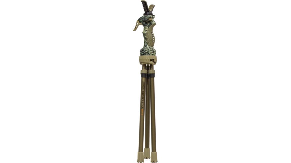 Primos Hunting Trigger Stick Gen 3 Short Tripod,18-38in,Truth Camo,Clam, 65812