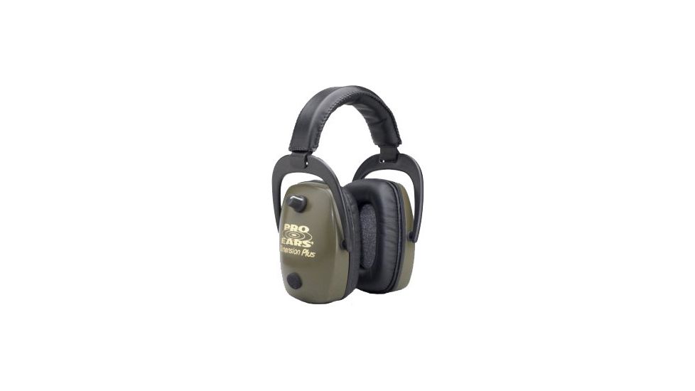 Pro-Ears Dimension 1 Plus Pro-Slim Plus Shooting Hearing Protection Headsets GS1-DPS-Black