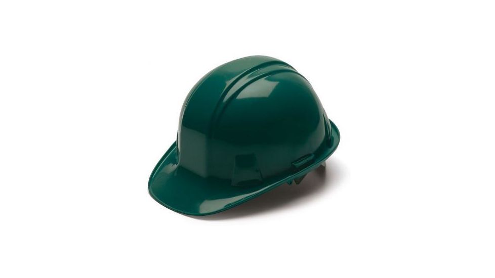 Pyramex 4 Point Green Hard Hat HP14035