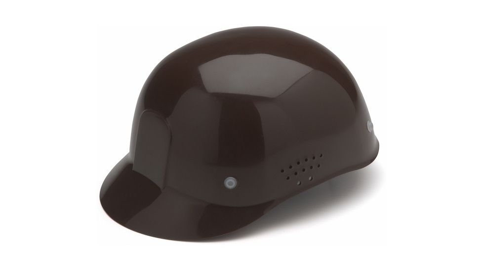 Pyramex 4 Point Snap Lock Suspension Bump Cap - Brown HP34015