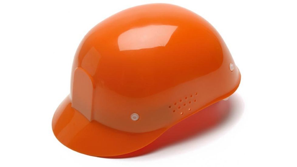 Pyramex 4 Point Snap Lock Suspension Bump Cap - Orange HP34040