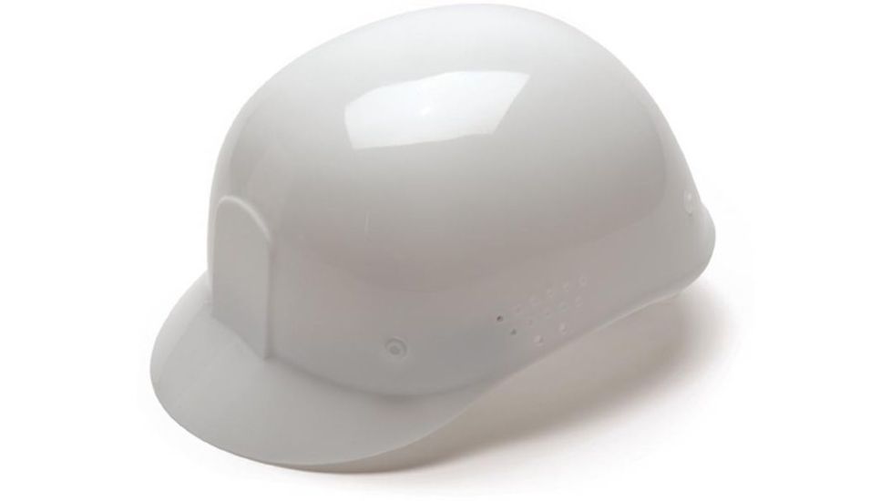 Pyramex 4 Point Snap Lock Suspension Bump Cap - White HP34010