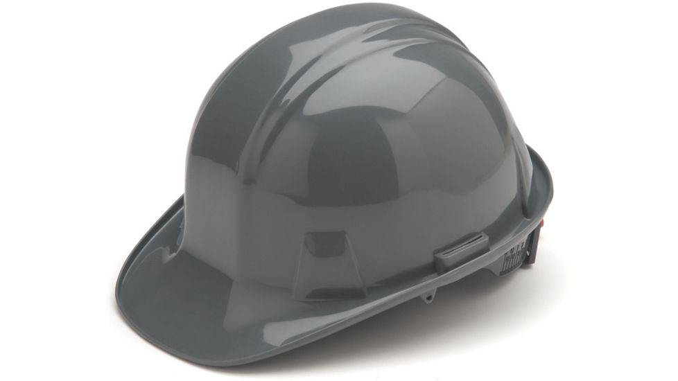Pyramex Cap Style 4 Point Ratchet Suspension Hard Hat - Gray HP14112