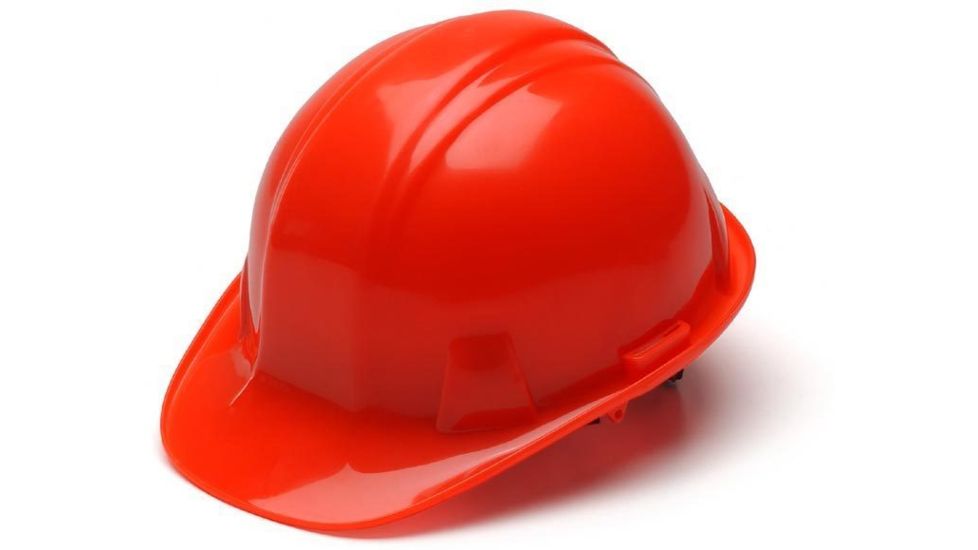 Pyramex Cap Style 4 Point Snap Lock Suspension Hard Hat - Hi Vis Orange HP14041