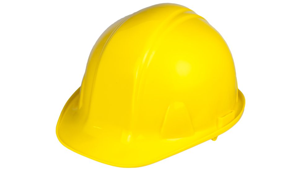Pyramex Cap Style 6 Point Snap Lock Suspension Hard Hats Yellow HP16030